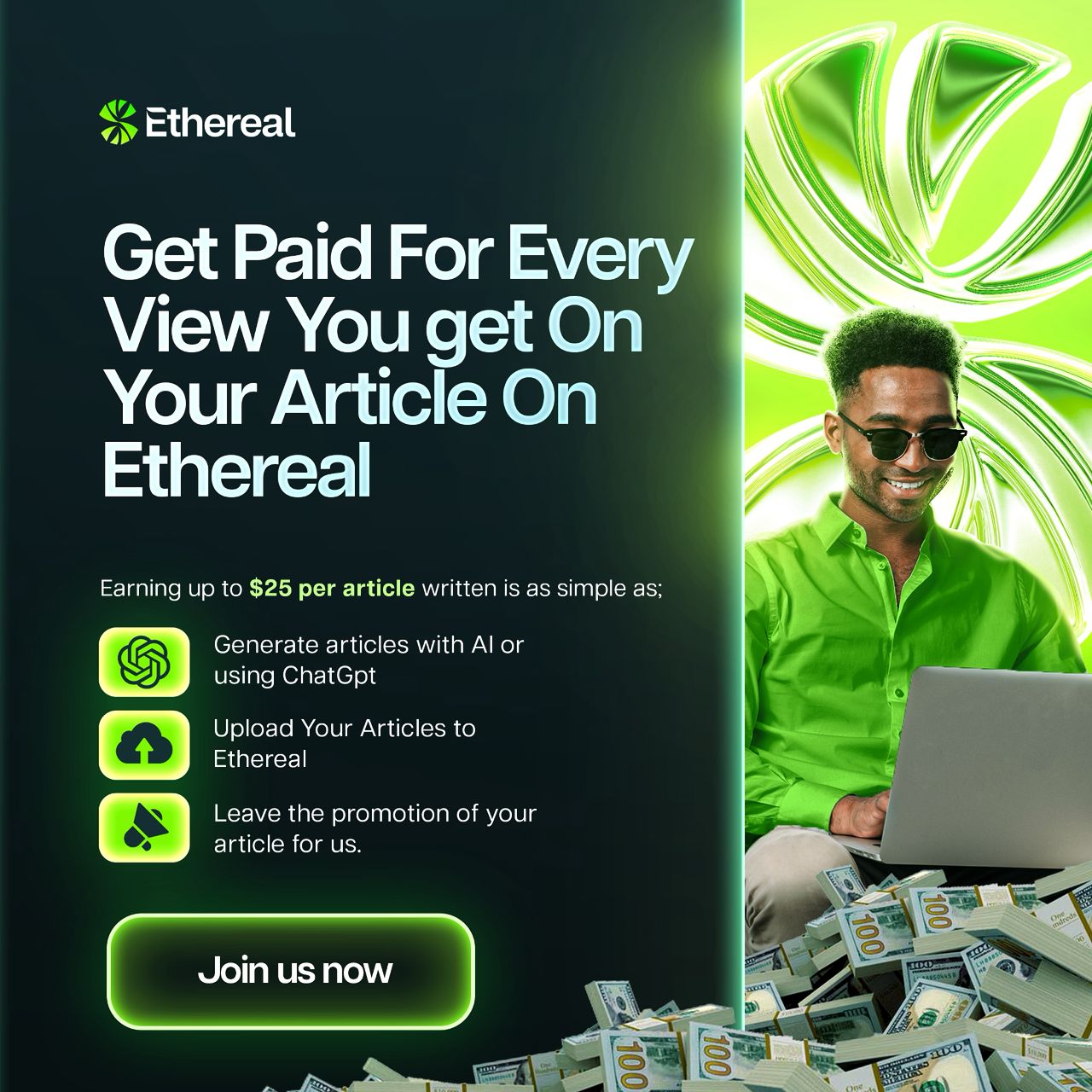 ETHEREAL  BLOGGING FEATURE